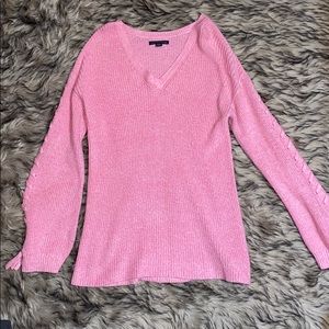 Pink sweater
